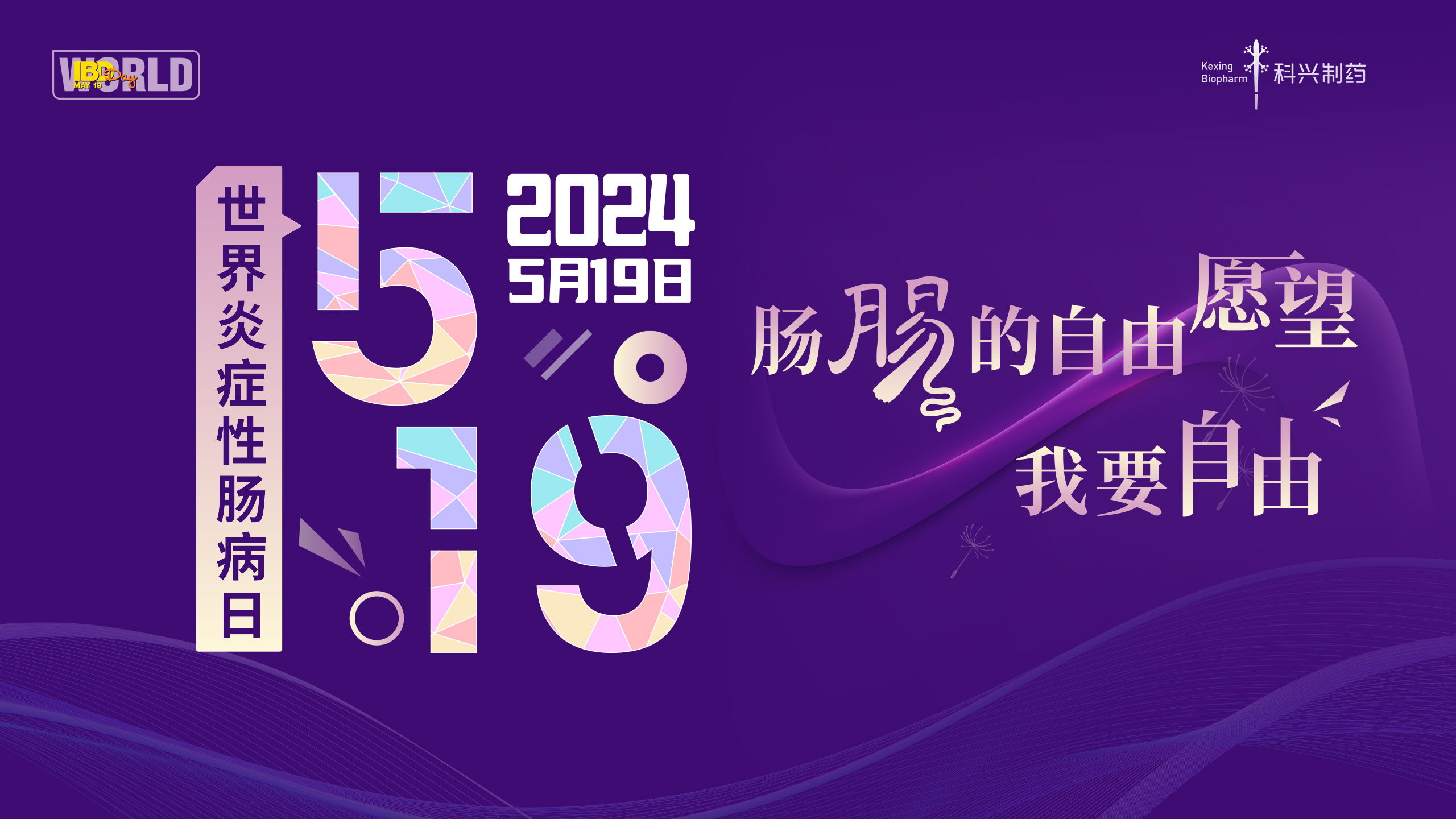 5.19世界炎癥性腸病日 | 愛在鵬城，點亮紫色